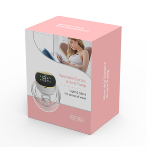 เครื่องปั๊มนมไฟฟ้าแบบสวมใส่ ปลอดสาร BPA ผลิตจากซิลิโคนและพลาสติก PP ปรับแต่งได้ พร้อมไฟ LED ไร้สาย ใช้งานแบบแฮนด์ฟรี 4 โหมด 12 ระดับ รุ่น MY-373 โหมดที่สี่ - Product Image 2