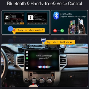 สำหรับรถยนต์ Tundra Sequoia ปี 2014-2019 เครื่องเล่นนำทาง GPS แบบพกพาสำหรับติดตั้งบนคอนโซลหน้ารถ รองรับ Carplay DSP วิทยุ Android พร้อมเครื่องเล่น BT หน้าจอสัมผัสขนาด 14.6 นิ้ว - Product Image 5