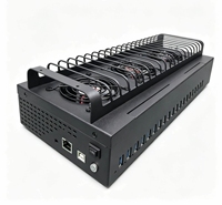 40 USB 2.0/3.0 Mobile Farm Phone Box Devices Android Phone USB Hub with USB-C Cables