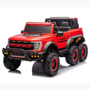 Voiture Jouet Électrique Populaire Rouge en Plastique Nouveau Modèle pour Enfants de 5 à 10 Ans, Grande Taille à Six Roues sur Batterie - Product Image 3