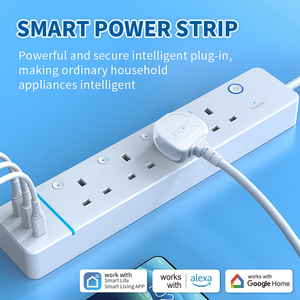 Tuya เต้ารับขยายสัญญาณไวไฟสำหรับบ้านอัจฉริยะ, มีสายยาว1.8<span class=keywords><strong>เมตร</strong></span>และช่องเสียบปลั๊กแบบอังกฤษ - Product Image 2