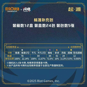 Vente en gros de cartes à collectionner ShinigSoul Riftbound League of Legends Riftbound VOL 1, <span class=keywords><strong>version</strong></span> chinoise, jeu de cartes à collectionner, boîte de cartes - Product Image 6