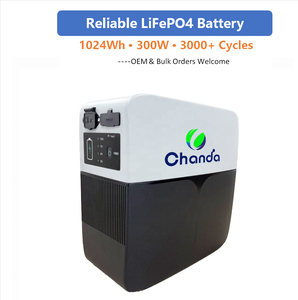 สถานีไฟฟ้าสำรองสำหรับบ้าน Chanda 1 กิโล<span class=keywords><strong>ว</strong></span>ัตต์ชั่วโมง 300 <span class=keywords><strong>ว</strong></span>ัตต์ LiFePO4 เครื่องกำเนิดพลังงานแสงอาทิตย์สำหรับ<span class=keywords><strong>ไฟ</strong></span>ดับ พัดลม ที<span class=keywords><strong>ว</strong></span>ี ระบบกักเก็บพลังงานสำหรับใช้งานนอกกริด - Product Image 5