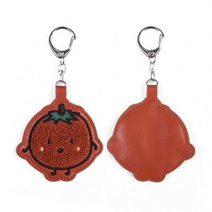 Designed Embroidered Keychain Promotional <b>Gifts</b> With Custom Shape and Woven Technique - Product Image 2