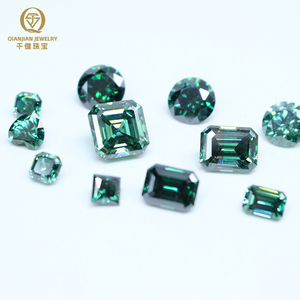Moissanite en vrac de qualité supérieure, de couleur blanche, jaune, <span class=keywords><strong>rouge</strong></span>, rose, noire, bleue, de taille brillant ronde, pour la fabrication de bijoux - Product Image 3