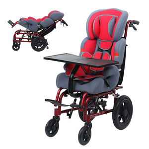 Vente chaude Salle De Bains Paralysie Cérébrale Fauteuil Roulant CP Pédiatrie Baby Shower Inclinaison Réglable Enfants <span class=keywords><strong>Chaise</strong></span> De Bain - Product Image 5