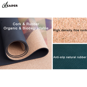 Impression personnalisée Chakra 100% En caoutchouc naturel Recyclé Étiquette Privée Liège Écologique Tapis de Yoga - Product Image 2