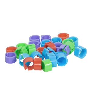 Groothandel Plastic Duivenpoot Ring 8Cm Kleurrijke Duivenvoet Bands Voor Kuikens Duiven Wild Hoenders