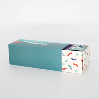 Emballage de chaussettes de luxe personnalisé pour hommes et femmes, boîte cadeau en carton vide pour l'expédition de chaussettes