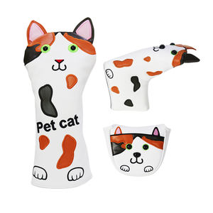 Juego de Fundas para Palos de Golf con Diseño de Águila Estadounidense # 1 # 3 # 5 Fundas Protectoras para Palos de Golf de Cuero PU Portátiles con Logotipo Personalizado - Product Image 5