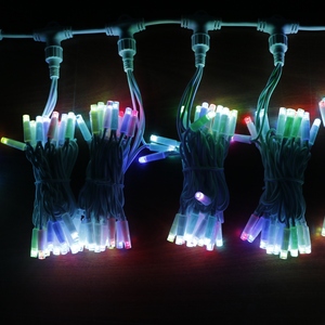 Chất lượng cao cáp cao su 220V -240V CE ROHS ngoài trời IP65 không thấm nước trang trí đám cưới ánh sáng LED Curtain - Product Image 3