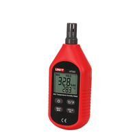 UNI-T UT333 Mini thermomètre hygromètre intérieur/extérieur avec indication de surcharge, conversion d'unité, rétroéclairage LCD A30