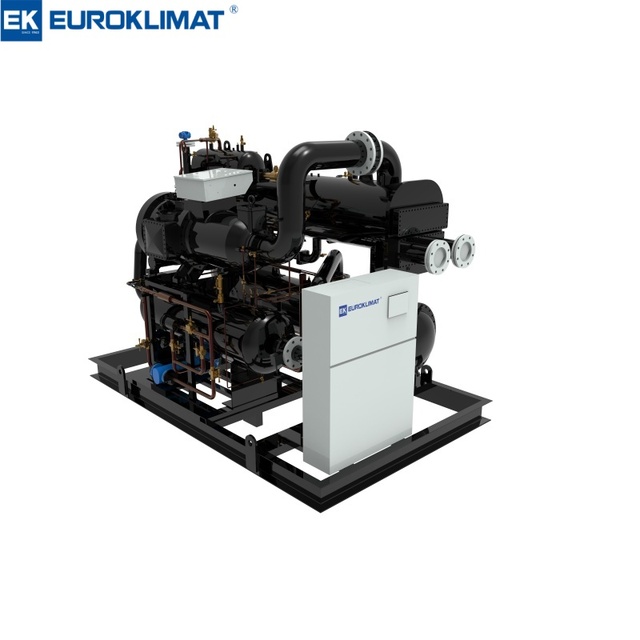 High Efficiency Industrial Heat Pump System for Manufacturing Plants and Commercial Buildings