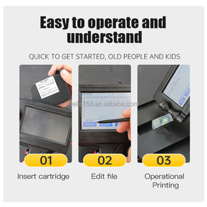 Di alta qualità portatile portatile stampante a getto d'inchiostro 12.7mm pistola attrezzatura per la bottiglia di cartone tubo di Auto grado di stampa su materiale flessibile - Product Image 6