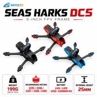 Châssis de drone FPV en fibre de carbone de 3,5 pouces Cinewhoop avec hélices SpeedyBee Bee35 de 153 mm et 90 mm, stack de 24 mm, 138 g
