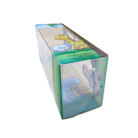Caja de Regalo Plegable de Plástico PET Transparente con Logotipo Personalizado, Cajas de Plástico PVC Recicladas Transparentes con Impresión