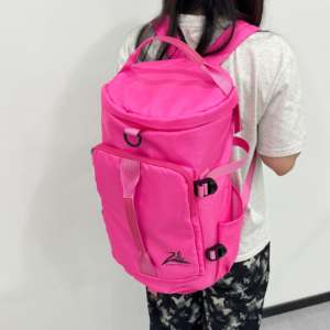 Sac à dos de sport cylindrique multi-compartiments, portable, pour la gym, la randonnée, les voyages, pour femmes - Product Image 1
