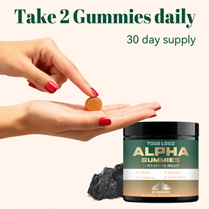 Suplemento Natural para el Apoyo de la Testosterona, Gomitas Alpha Male Vitality con Extracto de Maca y Tongkat <span class=keywords><strong>Ail</strong></span> para la Energía y Resistencia Masculina - Product Image 5