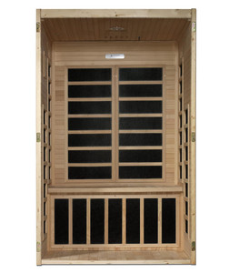 مجموعة ساونا منزلية سهلة التجميع عالية الجودة مخصصة 2-3 أشخاص غرفة ساونا خشبية - Product Image 5