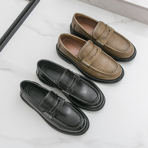Mocassins pour hommes grande taille, décontractés, plats, respirants, antidérapants, en PU, bout rond, pour le bureau et les occasions professionnelles, toutes saisons - Product Image 6