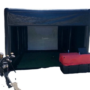 Tente de simulateur de tir de <span class=keywords><strong>golf</strong></span> gonflable extérieure personnalisée tente de club résistante aux intempéries et écran de cinéma - Product Image 2