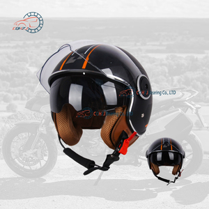 Casco <span class=keywords><strong>Moto</strong></span> Universale CQHZJ 3/4, Casco Aperto in Materiale ABS, Nuovo Modello - Product Image 2