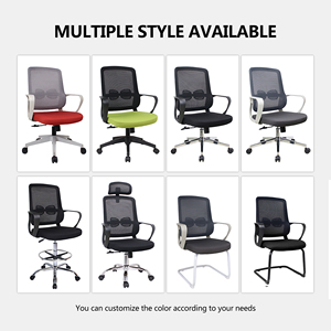 Silla <span class=keywords><strong>de</strong></span> Oficina Giratoria con Respaldo Medio, Base Metálica, Silla para Visitas, Muebles <span class=keywords><strong>de</strong></span> Oficina, Altura Ajustable, Silla para Invitados, Silla <span class=keywords><strong>de</strong></span> Oficina - Product Image 6