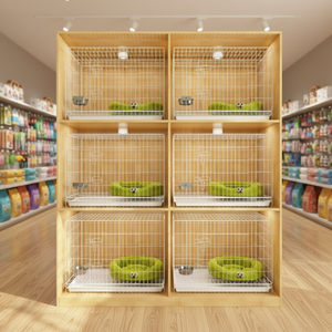 Grandes cages pour chiens <span class=keywords><strong>et</strong></span> niches d'extérieur avec des chenils robustes <span class=keywords><strong>et</strong></span> des cages pour animaux de compagnie, parfaites pour les pensionnats pour animaux, les hôtels pour animaux <span class=keywords><strong>et</strong></span> les magasins - Product Image 5