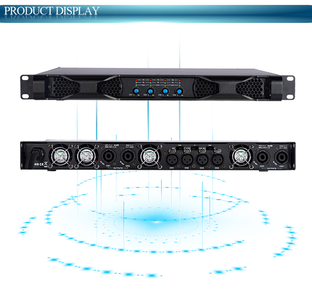 Hot Sale Big Power Amplifiers 4 Channel Professional Amplifier D4180