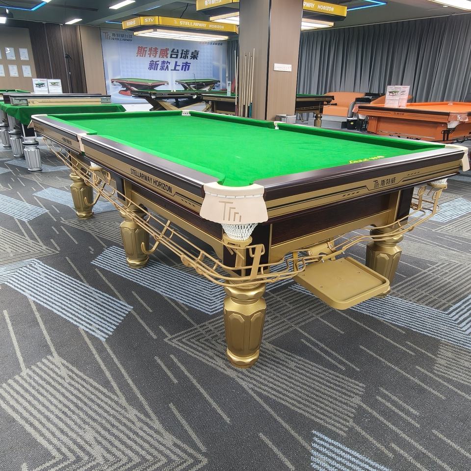 STELLARWAY Professional 10ft Snooker Pool Table Hurricane 4.5cm Premium ...