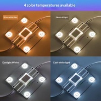 Module LED à réflexion diffuse pour enseigne lumineuse publicitaire à courant constant 220V, idéal pour plafond tendu