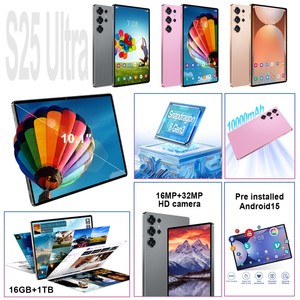 Hot Bán S25 Siêu Gốc 16GB + 1Tb 10.1 Inch Máy Tính Bảng Mở Khóa Thông Minh <span class=keywords><strong>Android</strong></span> Tablet PC 5G - Product Image 3