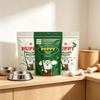 Sachet Doypack Personnalisé Anti-Odeur Imprimé, Qualité Alimentaire, pour Aliments pour Animaux, avec Fermeture Zip Refermable, pour Biscuits, Café, Snacks, Chewing-gum