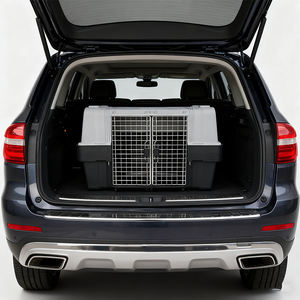 <span class=keywords><strong>Jaula</strong></span> para Perros He Huang para <span class=keywords><strong>Maletero</strong></span> de SUV con Ruedas y Barra de Arrastre, Capacidad de 14.6 kg, Almohadilla Elevadora y Tablero Divisor para Perros Medianos/Grandes - Product Image 5