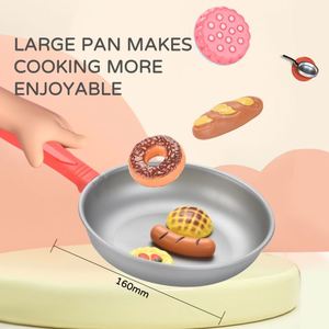Kids <strong>Saucepan</strong> <strong>Toy</strong> Sets Miniature Kitchen Simulation Food Cookware Pot Pan Cooking Play House <strong>Toy</strong> for Girl Kid - Product Image 4