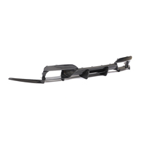 Lame de pare-choc arrière en Fiber de carbone, accessoire pour voiture, BMW F06, F12, F13, M6, 2013 — 2019