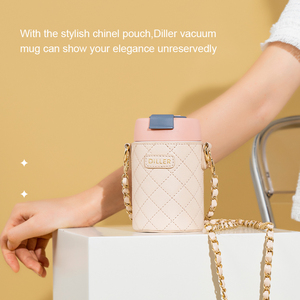 Biểu Tượng Tùy Chỉnh Thép Không Gỉ Nhiệt Thời Trang Sang Trọng <span class=keywords><strong>380Ml</strong></span> Rơm <span class=keywords><strong>Flask</strong></span> Xách Tay Chai Với Dây Đeo Và Tay Áo - Product Image 3