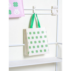 Borse Tote promozionali con Design a forma di trifoglio tornito Design resistente ed elegante per l'uso quotidiano - Product Image 1