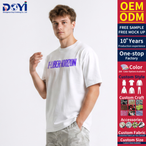 Camiseta de Manga Corta para Hombre, Fluorescente Neón, con Estampado de Letras Geométricas en <span class=keywords><strong>3D</strong></span>, 100% Algodón, Cuello Redondo, Estilo Urbano, Talla Grande - Product Image 2