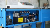 Machine d'extrusion automatique de mastic butyle pour verre isolant avec contrôle PLC
