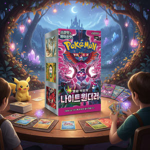 Caja de Sobres de Cartas Coleccionables Pokémoned Sv6a Night Wanderer, 30 Paquetes, Edición Coreana, Material de Papel, para Jugadores y Coleccionistas - Product Image 2
