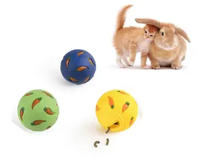 Snack ball für Kleintiere. Rabbit Treat Ball.Rabbit Food Ball.Pet Rat Zubehör Pet Rat Toys.Hamster Toys Bunny Toys