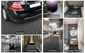 Revêtement de sol antidérapant en plastique pour voiture, <span class=keywords><strong>tapis</strong></span> de sol en vinyle gaufré durable pour bus, moquette industrielle en PVC à motif pièce de monnaie - Product Image 3