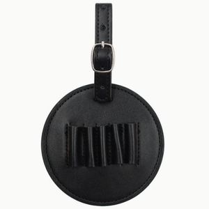 Organizador de Tees Redondo de Cuero PU, Bolsa Especial para Accesorios de Golf con Correa Ajustable para Viajes al Campo - Product Image 6