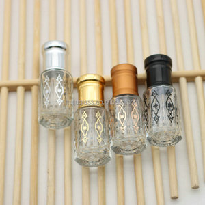 Botella de vidrio enrollable para perfume árabe Oud, 3ml, 6ml, 12ml, para árabe suizo - Product Image 5