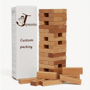 48-חלקים מוערמים משחקי בלוק עץ למבוגרים אתגרים כיפיים ומרגשים עבור זוגות כל-מגדר - Product Image 6