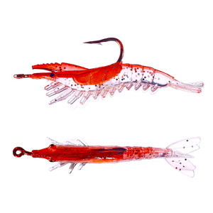 Esche Morbide a Forma di Gamberetto, <span class=keywords><strong>Esca</strong></span> <span class=keywords><strong>Artificiale</strong></span> per Trota 6CM 3G <span class=keywords><strong>con</strong></span> Amo Singolo, Attrezzi per <span class=keywords><strong>Pesca</strong></span> <span class=keywords><strong>in</strong></span> <span class=keywords><strong>Mare</strong></span>, 5 Pezzi/Confezione - Product Image 4