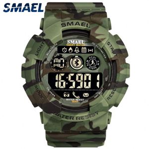SMAEL-<span class=keywords><strong>reloj</strong></span> <span class=keywords><strong>digital</strong></span> popular para hombre, cronómetro con correa de plástico, a prueba de agua, calendario, para deportes al aire libre, 8013, venta al por mayor - Product Image 1