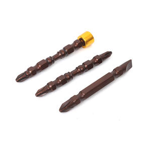 Embouts de tournevis électriques à double usage sur mesure, embouts Phillips en acier au carbone de qualité industrielle, haute dureté, aimant puissant - Product Image 1