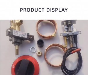 صمام أمان تلقائي للإيقاف ، جهاز نحاسي منزلي مع اشتعال إلكتروني تجريبي مستمر لمواقد الغاز - Product Image 6